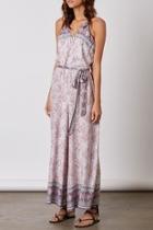  Lilac Print Romper