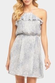  Ruffle Halter Dress