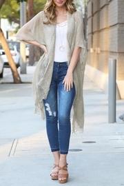  Sequins-mesh Cover-up