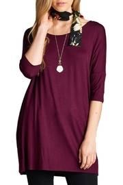  Burgundy Tee