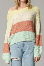  Pale Block Sweater