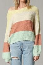  Pale Block Sweater