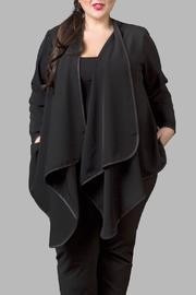  Draped Blazer Black