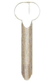  Metal Tassel Choker