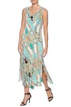  Midi Print Dress