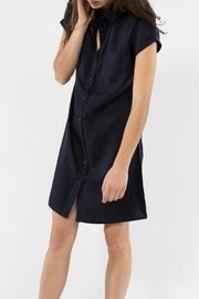 Loren Navy Shirt Dress
