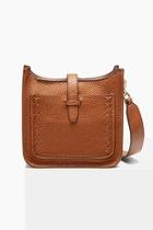  Brown Leather Crossbody