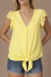  Button Tie Top