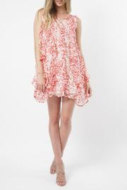  Vertical Ruffle Printed Dress