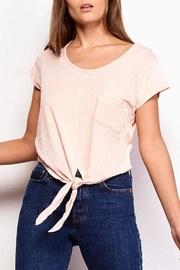  Blush Tie Tee