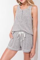  Luxe Henley Tank