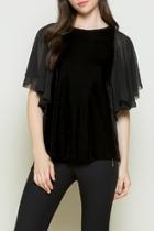  Velvet Black Top