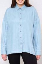 Relaxed Chambray Shirt