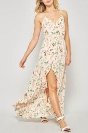  Floral Hi-low Maxi-dress