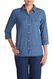  Navy Dot Blouse