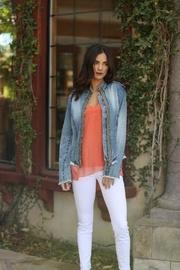  Fitted Denim Shirt