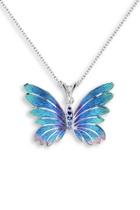  Sapphire Butterfly Necklace