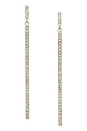  Paved Bar Earrings