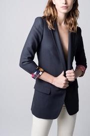  Long Notched Blazer