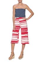  Patriotic Capri Jumpsuit