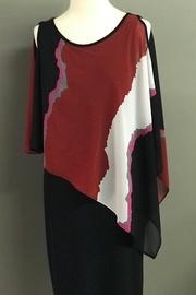 Cascading Cape Dress