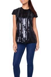 Black Sequin Top