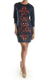  Navy Cutout Dress