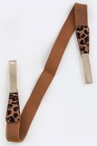  Leopard Stretch Belt