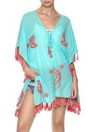  Turquoise Orange Tunic