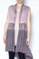  Purple Rhinestone Vest