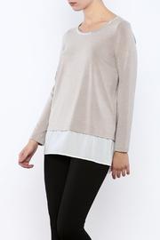  Oatmeal Ivory Tunic
