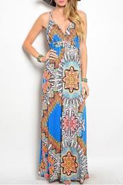  Royal Summer Dress