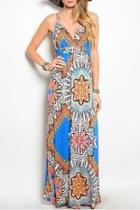  Royal Summer Dress
