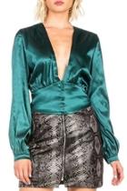  Dark Green Top