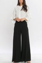  Crepe Wide Leg