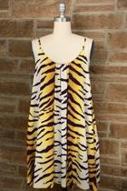  Tiger Print Swing Dress