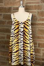  Tiger Print Swing Dress