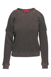  Star Cutout Sweater