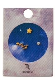  Scorpio Zodiac Studs