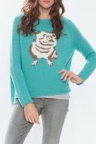  Bulldog Raglan Sweater