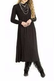  Maxi Mock-neck Dress