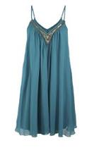 Teal Day Breaks Dress