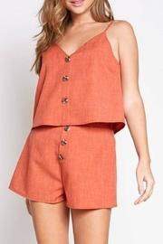  Linen Button Short