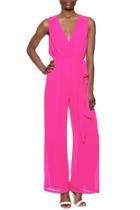  Hot Pink Jumpsuit