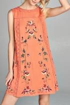  Comely Coral Dress