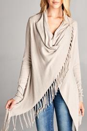  Asymmetrical Short Cardigan
