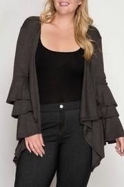  L/s Open Front Cardi