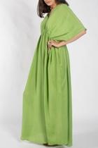  Green Sangeet Dress