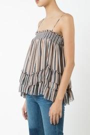  Flounce Mini Skirt/top