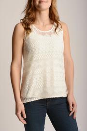  Cream Lace Tank